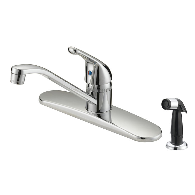 BK Products Kitchen Faucet With Side Spray 